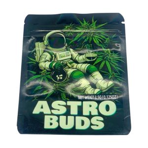 stro Buds 3.5g Premium Mylar Bags - Heat Sealable Tobacco Storage Packs