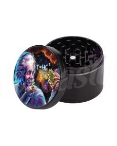 V Syndicate SharpShred 4 Part Grinder 50mm - T=HC24 Black Hole