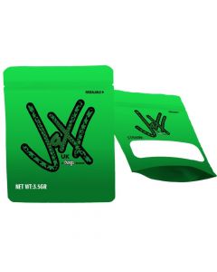 Jaxx Green 3.5g Mylar Bags by Chongz