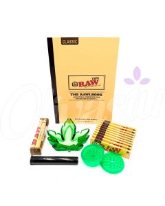 RAW RAWL BOOK Ash Tray Smokers Gift Set