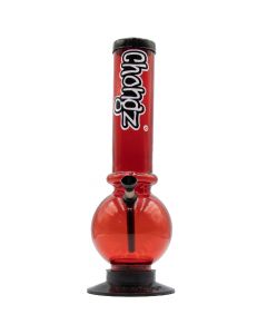 CHONGZ Nimbus Basement Acrylic Waterpipe Ice Pinch Bong, 30cm