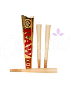 RAW Ethereal Gold King Size Cones - Pre-Rolled