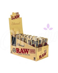 RAW Ethereal Gold King Size Cones - Pre-Rolled (Box of 32)