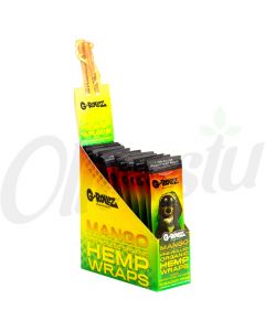 G-Rollz 2-Pack Pre-rolled Hemp Blunt Wraps - Mango