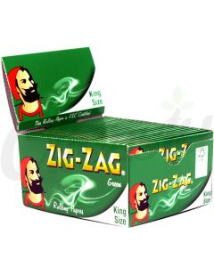 Zig-Zag Green King Size Rolling Papers
