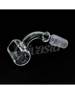 Trough Style Quartz Banger (Male) - 45 Degree