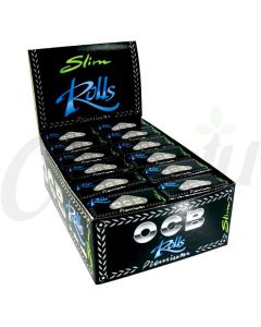 OCB Premium Slim Rolls Rolling Paper (Box of 24)
