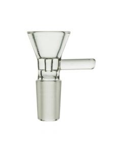 Clear Glass Cone with Round Handle 
