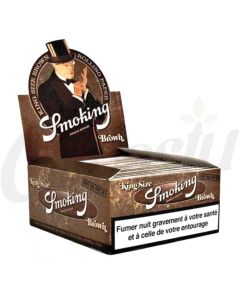 Smoking Brown King Size Slim Unbleached Rolling Papers