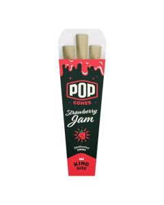 Pop Cones Unbleached Pre Rolled Flavoured Cones