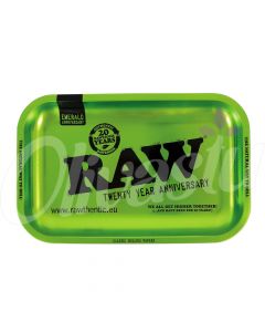 RAW Rolling Tray - 20 Year Anniversary Edition - Emerald Green