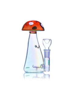Hemper Glass Bong - Trippy Shroom