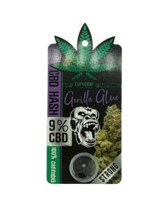 Euphoria Gorilla Glue CBD Hash (9%) - 1g