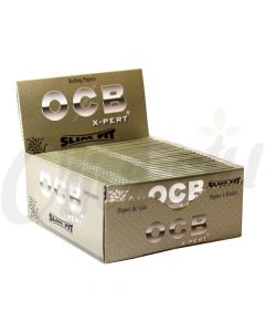 OCB X-PERT King Size Slim Rolling Papers (Box of 50)