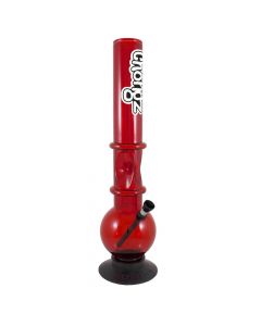 CHONGZ Acrylic 40cm Lilac Wine Ice Bubble Waterpipe Bong