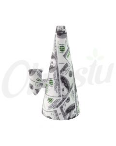 Bounce! 'Coney X' Silicone Bong - Dollar Bill